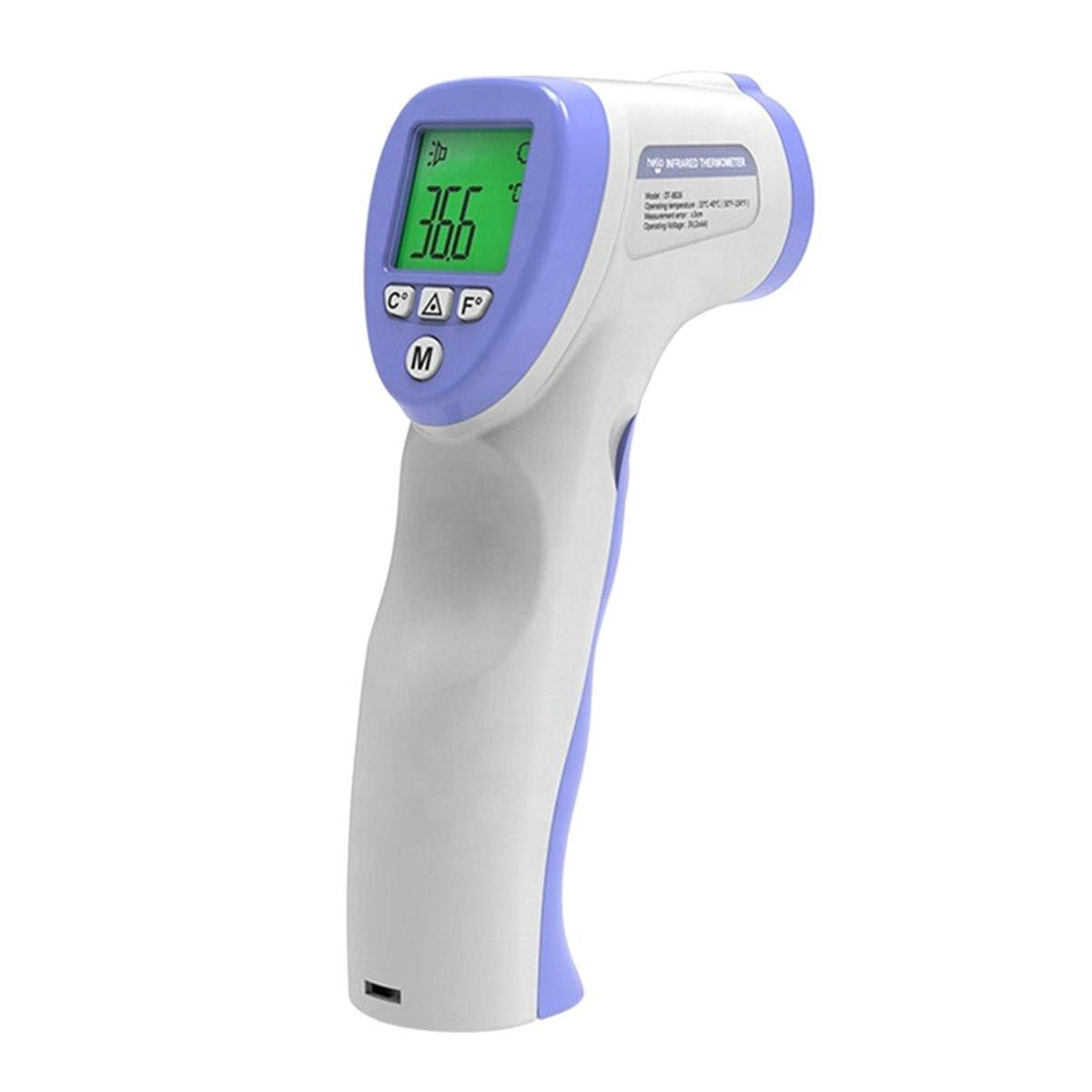Termometru electronic cu infrarosu, Contactless