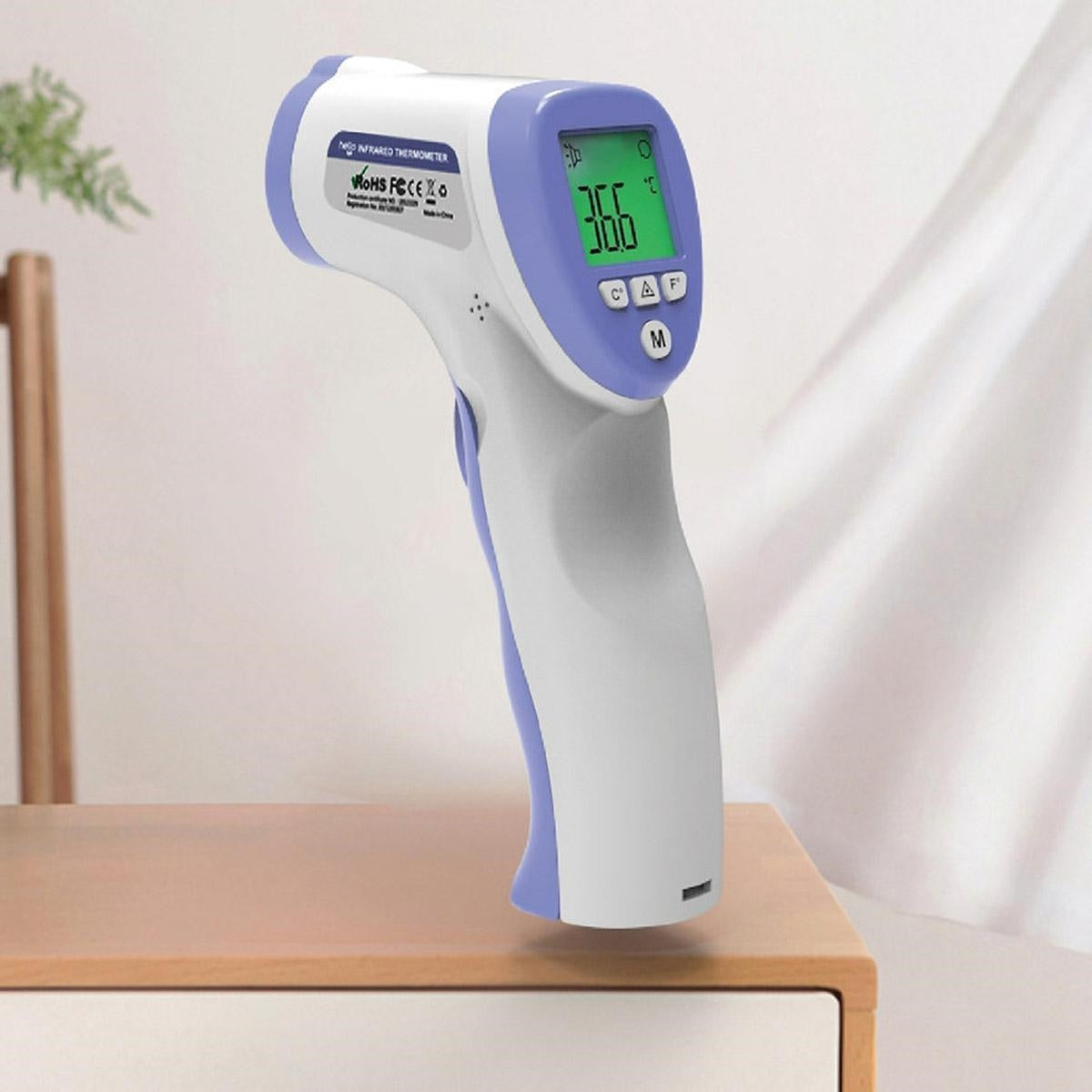 Termometru electronic cu infrarosu, Contactless