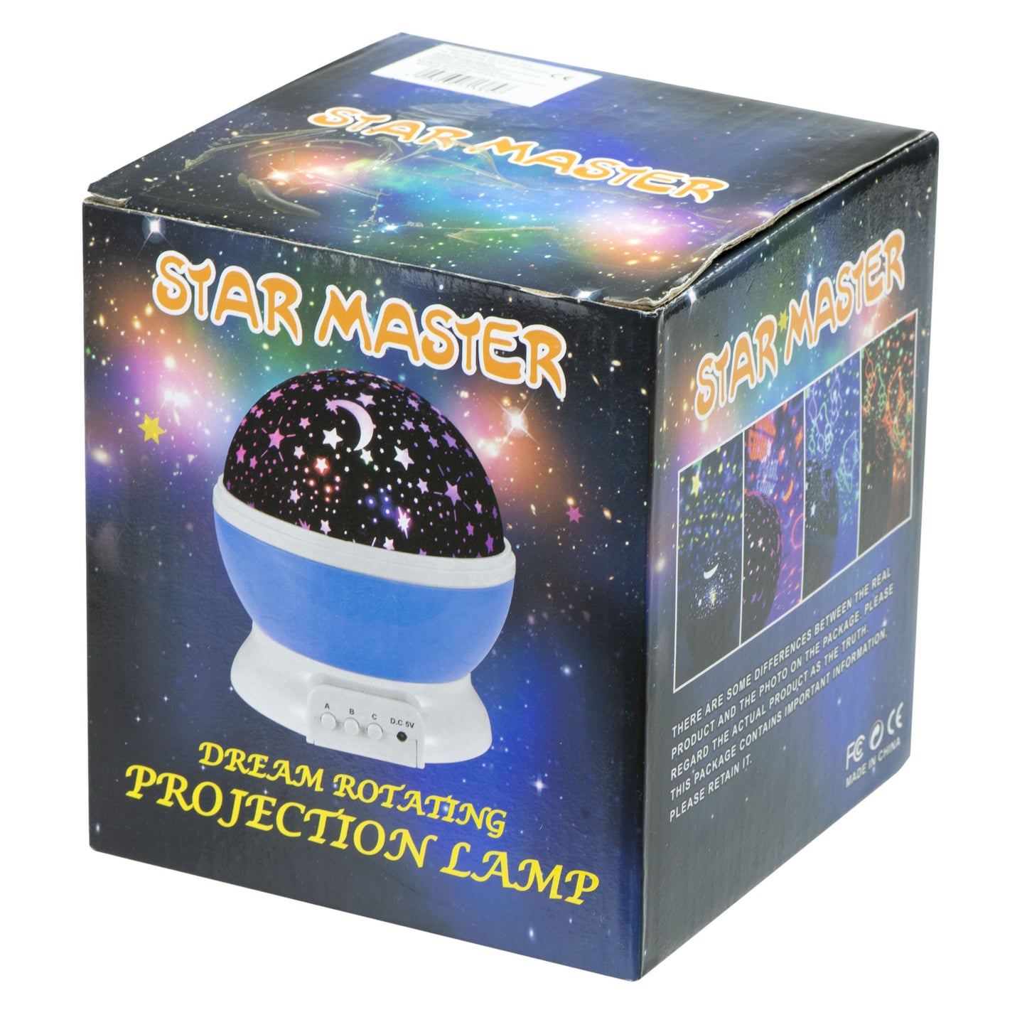 Proiector LED cu alimentare USB, model "Galaxy Stars" cu 9 moduri de afisare