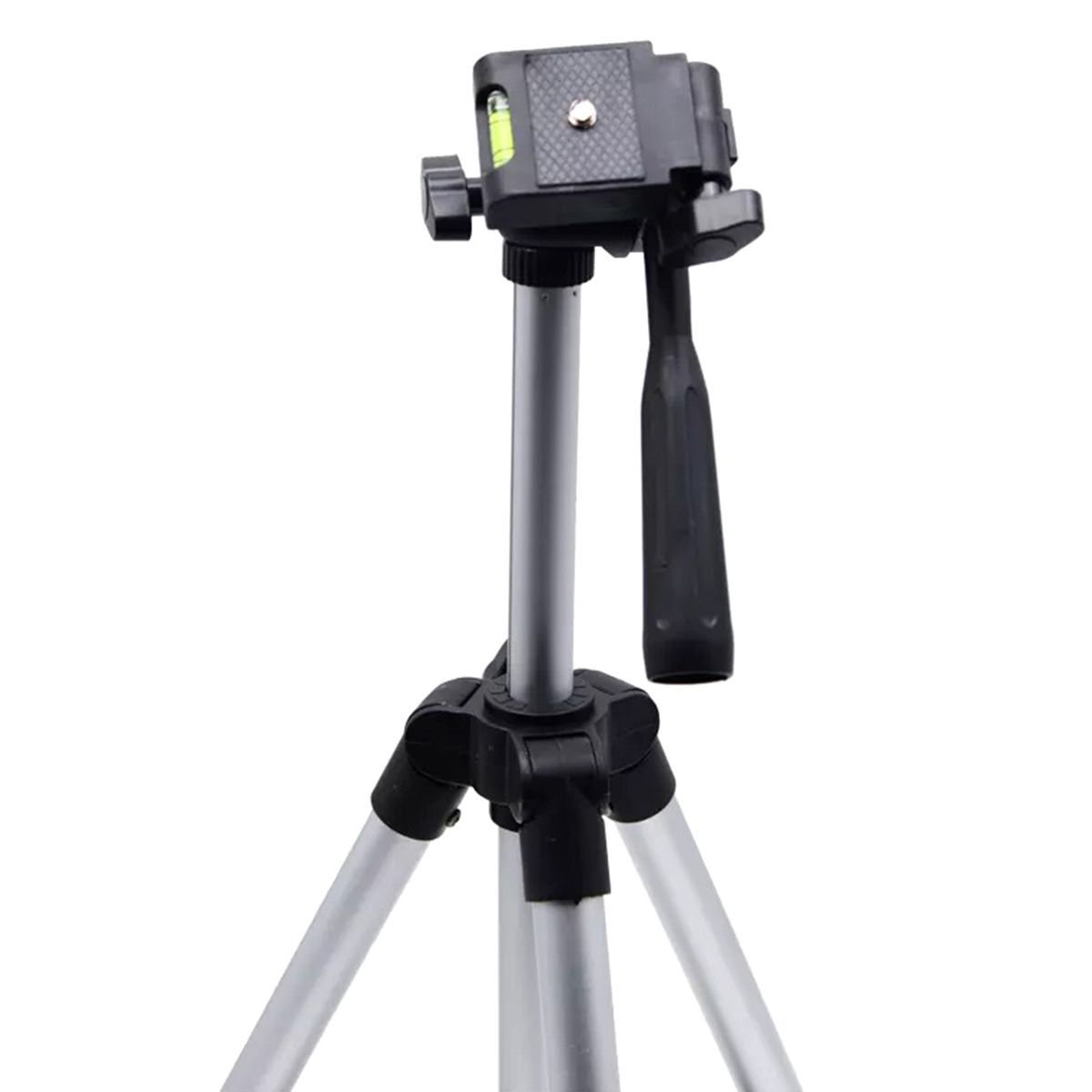 Trepied fotografic din aluminiu, compact, cu suport mobil 3D + Telecomanda Bluetooth