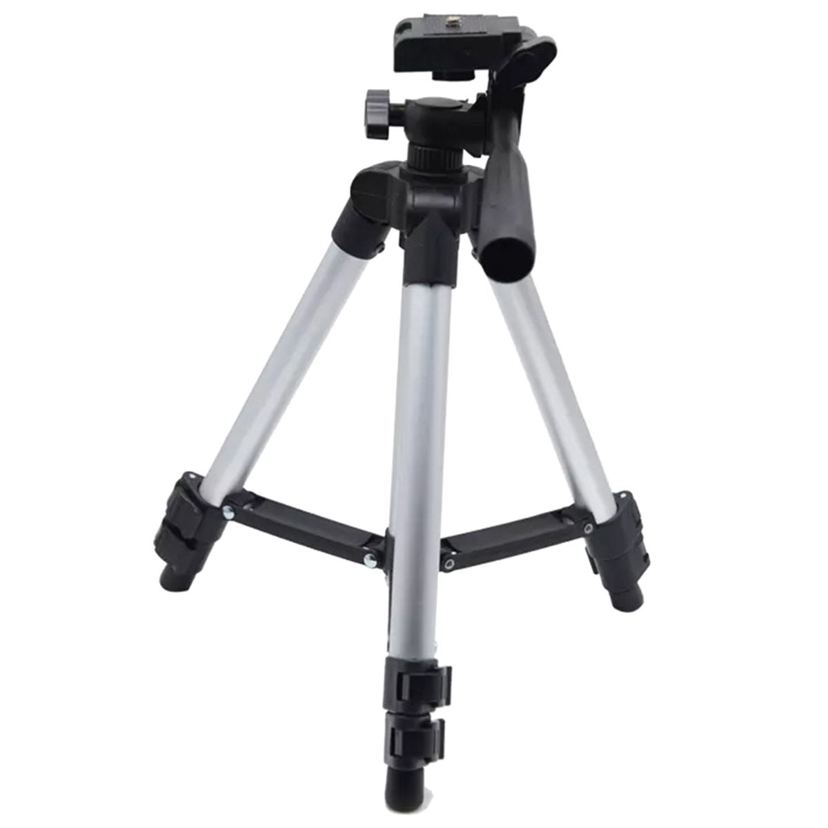 Trepied fotografic din aluminiu, compact, cu suport mobil 3D + Telecomanda Bluetooth