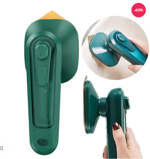 Aparat de Călcat Vertical Portabil 33W – Mini Steamer Ideal pentru Haine, Rapid și Compact