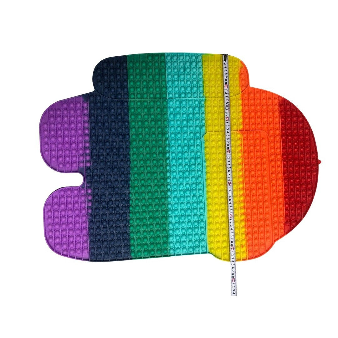 Jucarie antistres din silicon, Smart®, Pop It Now and Flip It, Among Us, 85 cm