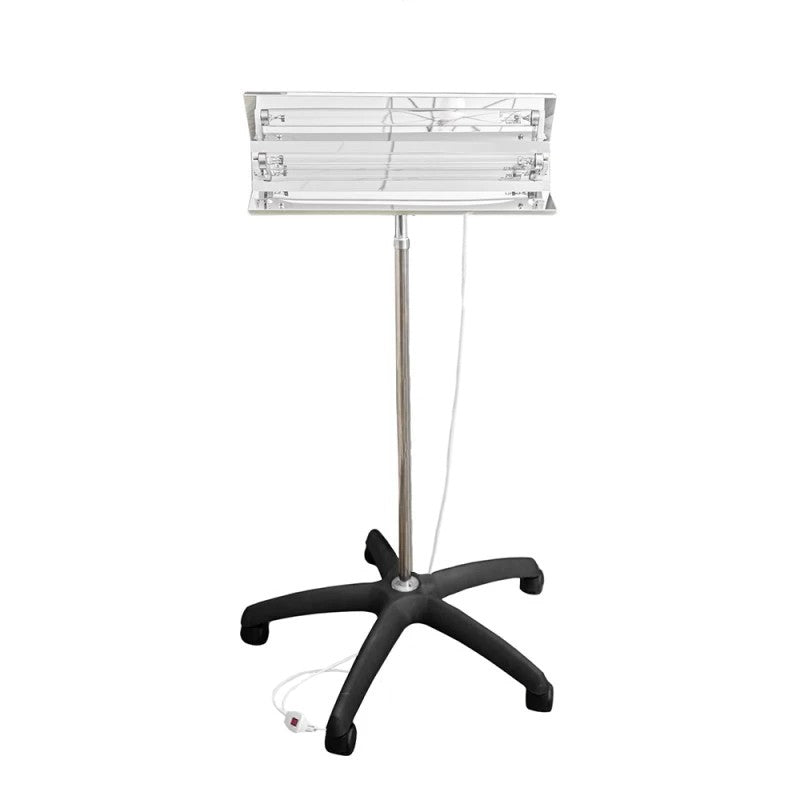 Lampa bactericida UVC 15W cu stativ, portabila, orientabila cu reflector, sterilizare, inaltime ajustabila