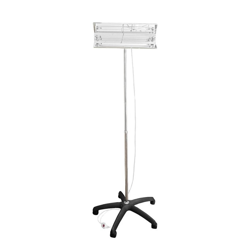 Lampa bactericida UVC 15W cu stativ, portabila, orientabila cu reflector, sterilizare, inaltime ajustabila