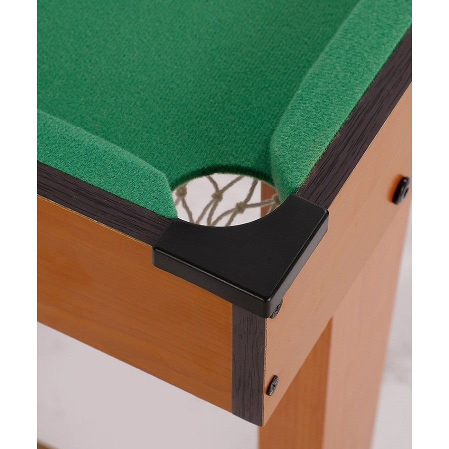 Mini Masa de Biliard pentru Copii, Smart, Durabil, Usor de Transportat, 2 Tacuri, 16 Bile, 120x61x77.5 cm