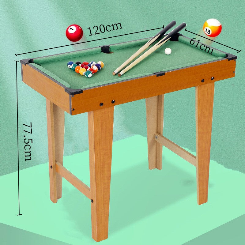 Mini Masa de Biliard pentru Copii, Smart, Durabil, Usor de Transportat, 2 Tacuri, 16 Bile, 120x61x77.5 cm