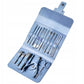 Set Manichiura si Pedichiura 16-in-1 cu plic din piele ecologica, model "MANI-CUT"