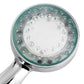 Para de dus cu LED-uri in 3 culori in functie de temperatura apei