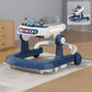 Premergator Multifunctional cu Roti Smart, Model Iepuras, Inaltime Ajustabila, Tavita, Muzica, Lumini, 66x59x41 cm, Albastru