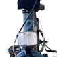 Bicicleta copii 3-5 ani, 14 inch, V-brake, roti ajutatoare, manere cauciucate, jante aluminiu, cadru otel, albastra