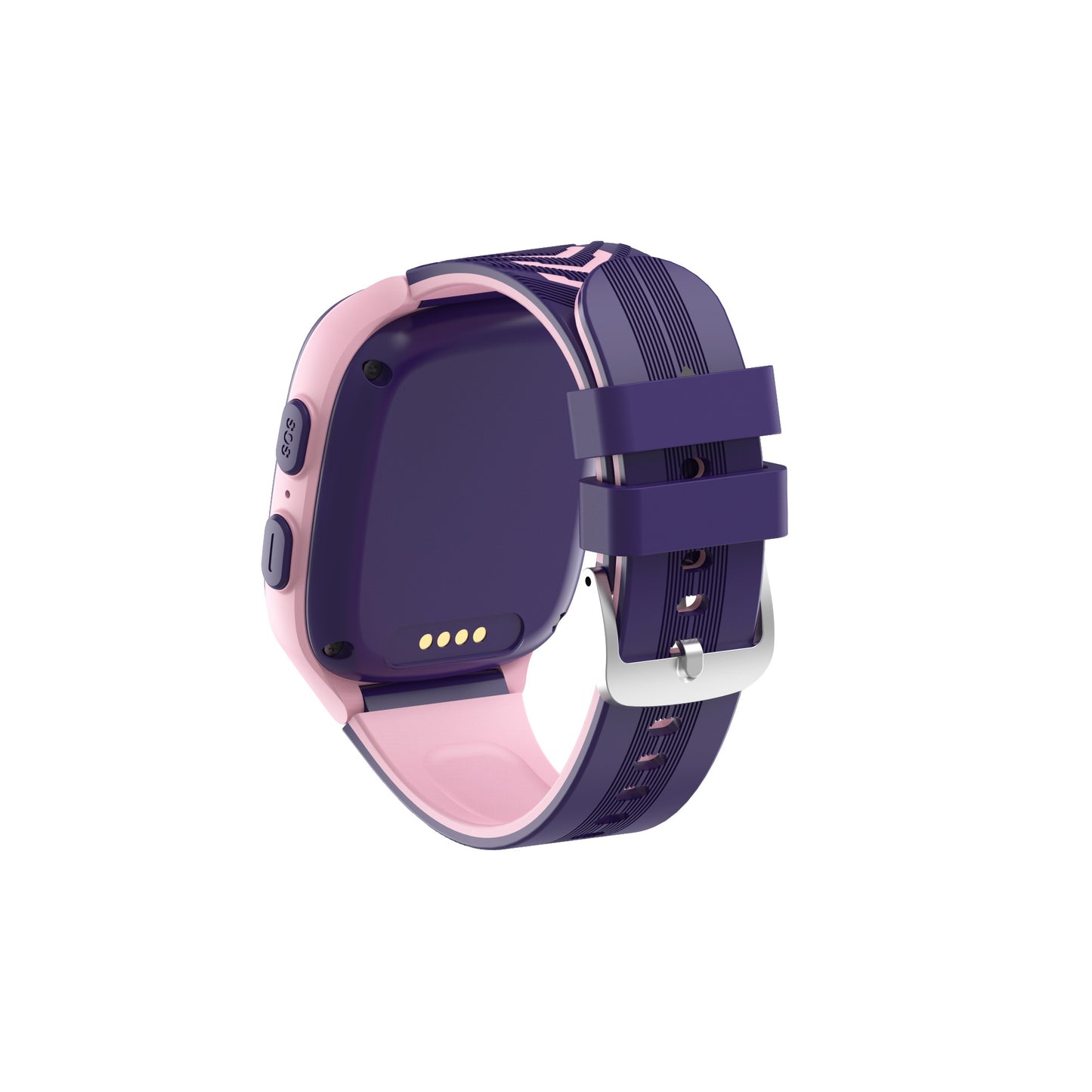 Ceas Smartwatch Smart, Pentru Copii, LT31E-4G cu Functie Telefon, Localizare GPS, Istoric Traseu, Apel de Monitorizare, Camera, Mov/Roz
