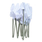 Cort de gradina quick tent, 3 pereti laterali, 3x3x3 m, inaltime reglabila, montare usoara, cadru otel, alb