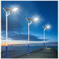 Lampa solara stradala Smart, IP66, senzor de lumina, 120 LED-uri SMD, 1800 lm, panou 20W, putere 100W, autonomie 12-16 ore, telecomanda, montare prin fixare, pentru strada sau gradina, finisaj mat, material ABS,  49 x 21 x 5.5 cm, gri (Copy)