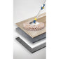 Set Galeata si Mop Rotativ 360°, Smart, Cu Dubla Actiune Centrifuga, Pentru Uz Casnic, Maner din Otel Inoxidabil Telescopic, 2 Capte din Bumbac, 46x27x29 cm, Roz