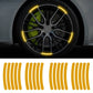Set 20 bucati Elemente Reflectorizante "Wheel Arch" pentru autoturisme, biciclete, motociclete, atv-uri, scutere