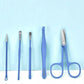 Set Manichiura si Pedichiura 16-in-1 cu plic din piele ecologica, model "MANI-CUT"