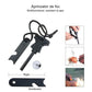 Kit supravietuire multifuncional Smart, 42 de Instrumente Profesionale, Echipament de prim-ajutor, Drumetie, Camping, Negru
