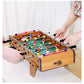 Masa de fotbal cu teren si 18 jucatori Smart, cu tablou pentru scor, din metal, lemn si ABS, cu Picioare, 69 x 34 x 65 cm, pentru copii si adulti