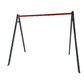 Suport metalic dublu pentru leagan, sarcina maxima 150 kg, 4 carlige fixare