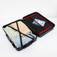 Troler de Calatorie, Smart, 56 x 35 x 22 cm, 4 Roti, Maner Reglabil, din ABS, cu Fermoar, Blocare cu Cod, Impermeabil, Model Astronaut, Roz