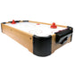 Masa Air Hockey Graffiti fara Picioare, Smart, Lemn, 2 Pucuri, Tabela Scor, 2 Impingatoare, 76x38x9 cm, Maro