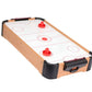 Masa Air Hockey Graffiti fara Picioare, Smart, Lemn, 2 Pucuri, Tabela Scor, 2 Impingatoare, 76x38x9 cm, Maro