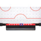 Masa Air Hockey Graffiti fara Picioare, Smart, Lemn, 2 Pucuri, Tabela Scor, 2 Impingatoare, 76x38x9 cm, Maro