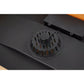 Masa Air Hockey Graffiti fara Picioare, Smart, Lemn, 2 Pucuri, Tabela Scor, 2 Impingatoare, 76x38x9 cm, Maro
