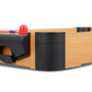 Masa Air Hockey Graffiti fara Picioare, Smart, Lemn, 2 Pucuri, Tabela Scor, 2 Impingatoare, 76x38x9 cm, Maro