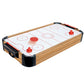 Masa Air Hockey Graffiti fara Picioare, Smart, Lemn, 2 Pucuri, Tabela Scor, 2 Impingatoare, 76x38x9 cm, Maro